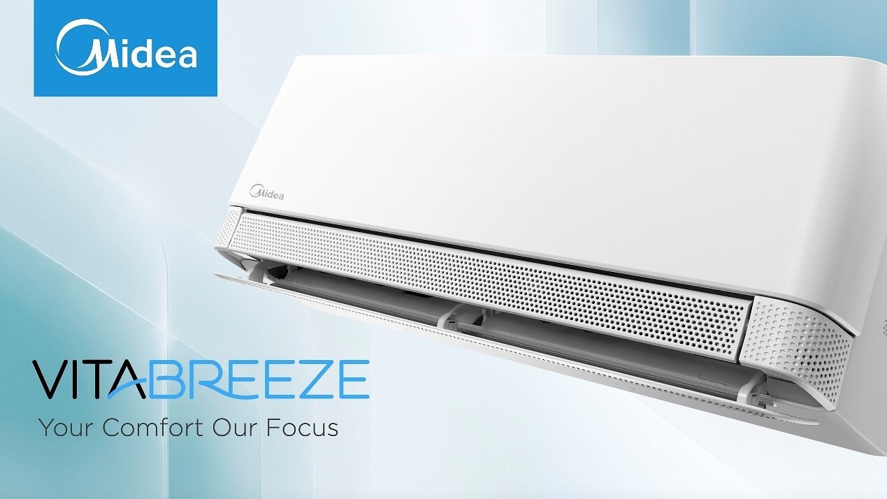 Midea VitaBreeze wall-mounted air conditioner indoor unit